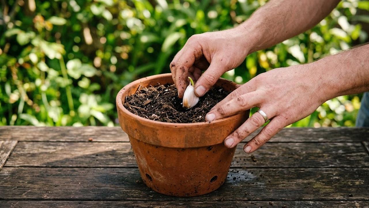 Tanam Siung Bawang Putih dengan Benar