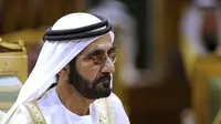Mohammed Al Maktoum, penguasa Dubai dan wakil presiden UEA yang diduga melakukan penyanderaan terhadap putrinya sendiri, Putri Latifa.