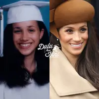 Gaya Meghan Markle dulu dan kin jauh berbeda. (Istimewa)