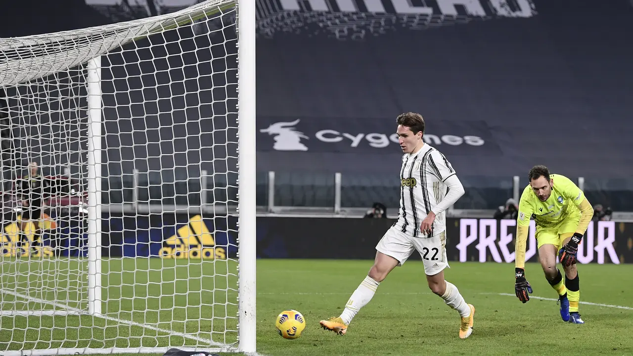 Federico Chiesa - Juventus - Coppa Italia