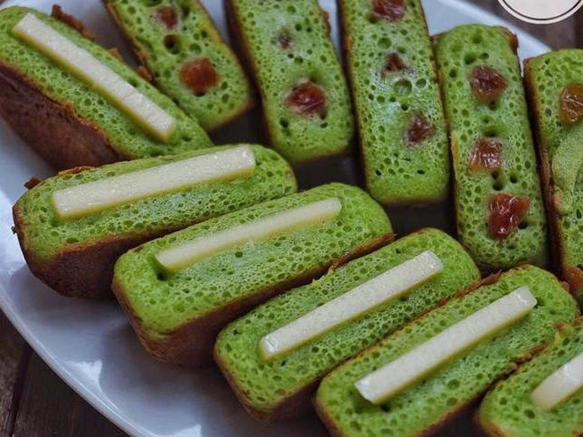 Resep Kue Pukis Pandan Kelapa