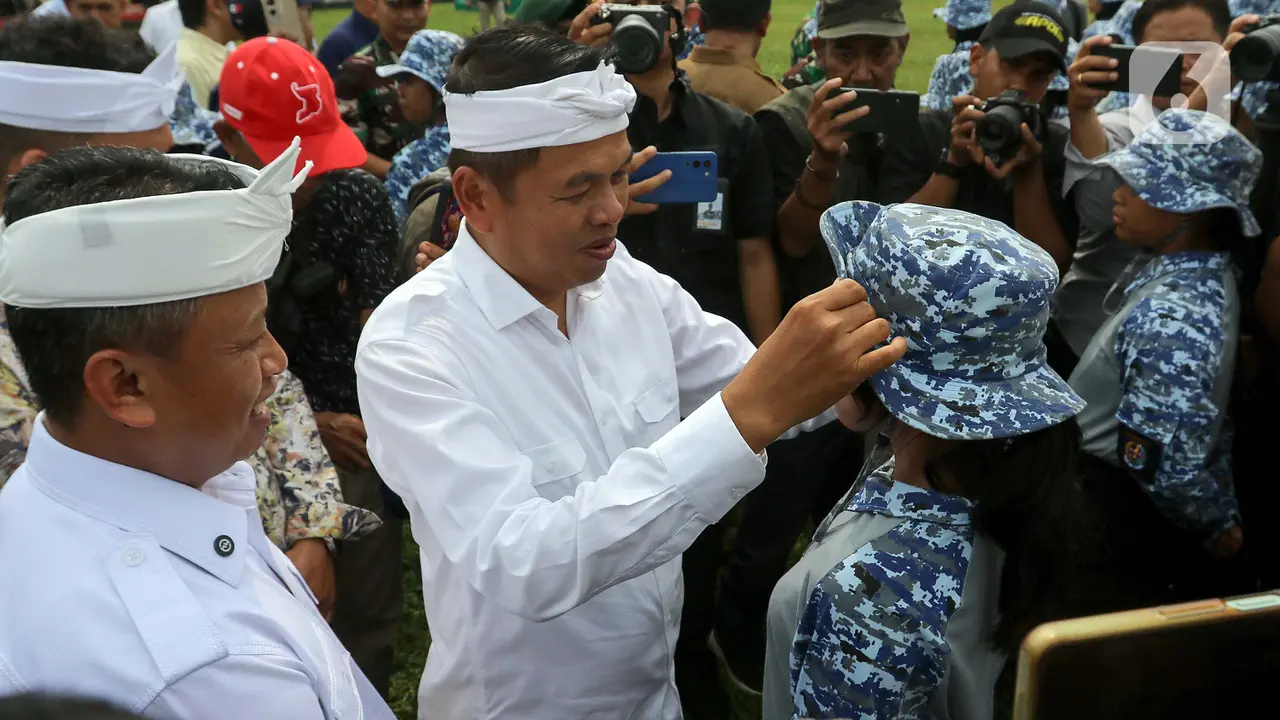 Dihadiri Dedi Mulyadi dan Supian Suri, 98 Peserta Program Barak Militer Kota Depok Resmi Dilepas
