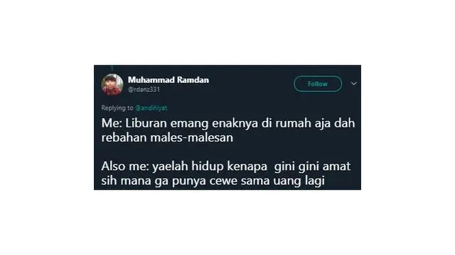 7 Dilema Netizen Saat Liburan Tiba yang Kocak Banget