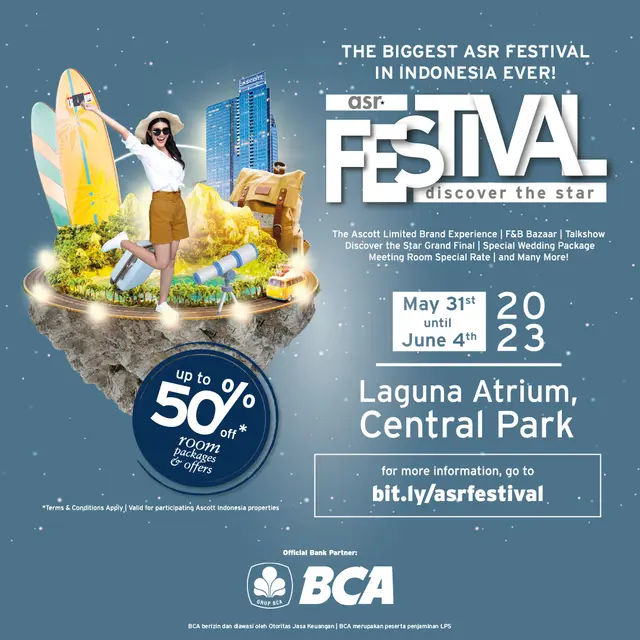 Ascott Star Rewards atau ASR Festival