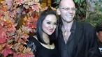 Mantan istri Daus Mini, Yunita Lestari, menghadiri resepsi pernikahan Cinta Penelope bersama seorang pria bule, Senin (9/6/14). (Liputan6.com/Panji Diksana)
