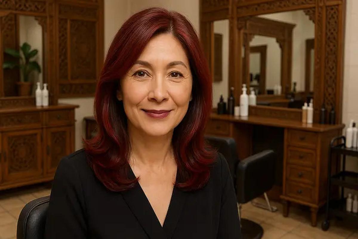 9 Tren Warna Rambut Ash Brown untuk Ibu-Ibu Usia 50 Tahun ke Atas