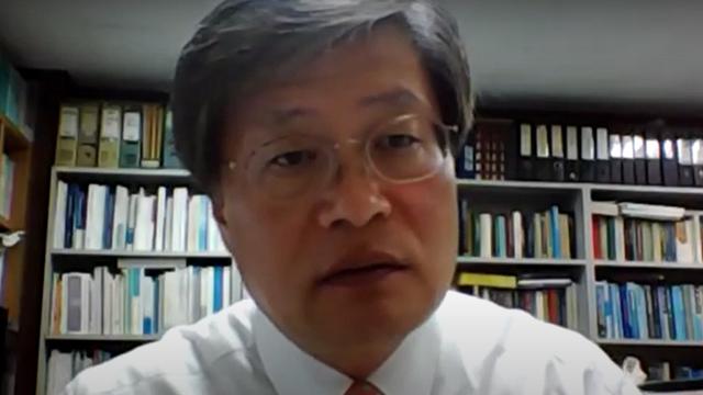 <span>Dr. Seung-Whee Rhee, professor di the Department of Environmental Engineering, Kyonggi University, Korea. (Screenshot)</span>