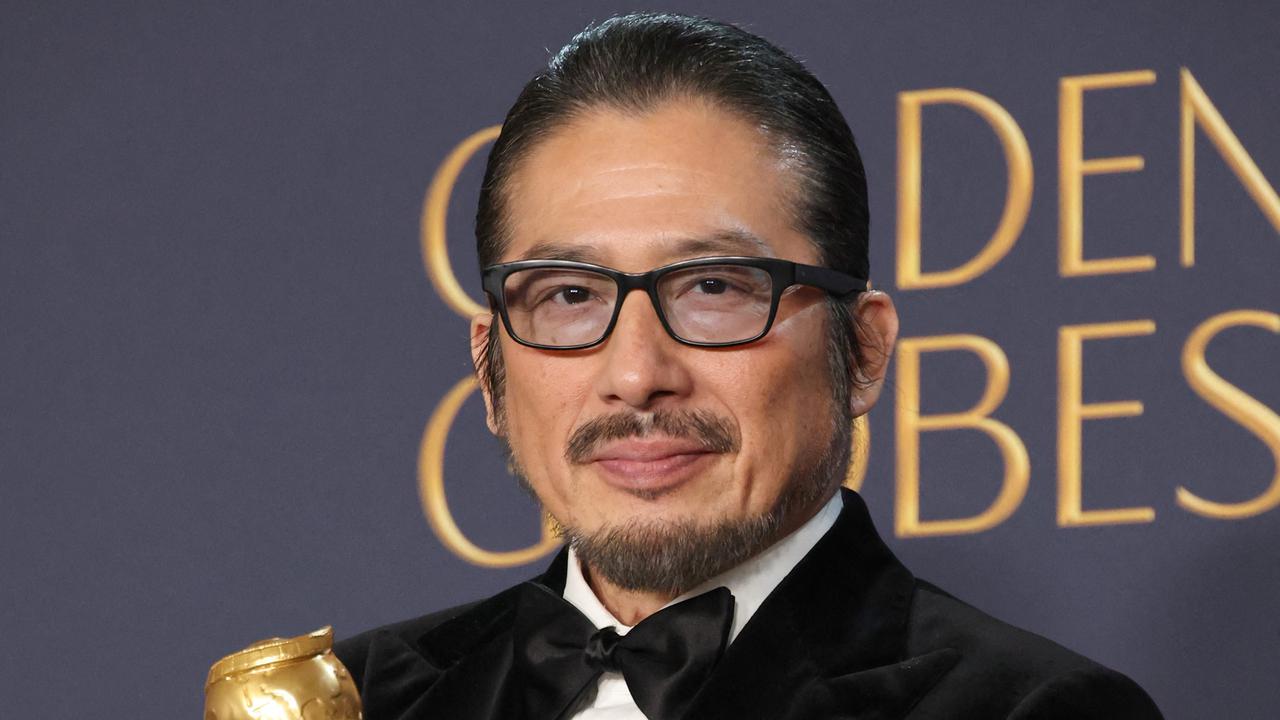 Hiroyuki Sanada dalam Golden Globes 2025. (Amy Sussman / GETTY IMAGES NORTH AMERICA / Getty Images via AFP)