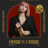 Lisa BLACKPINK jadi bintang iklan minuman alkohol, fotonya dilarang disebar di Thailand. Ada apa? (Instagram/chivasregal).
