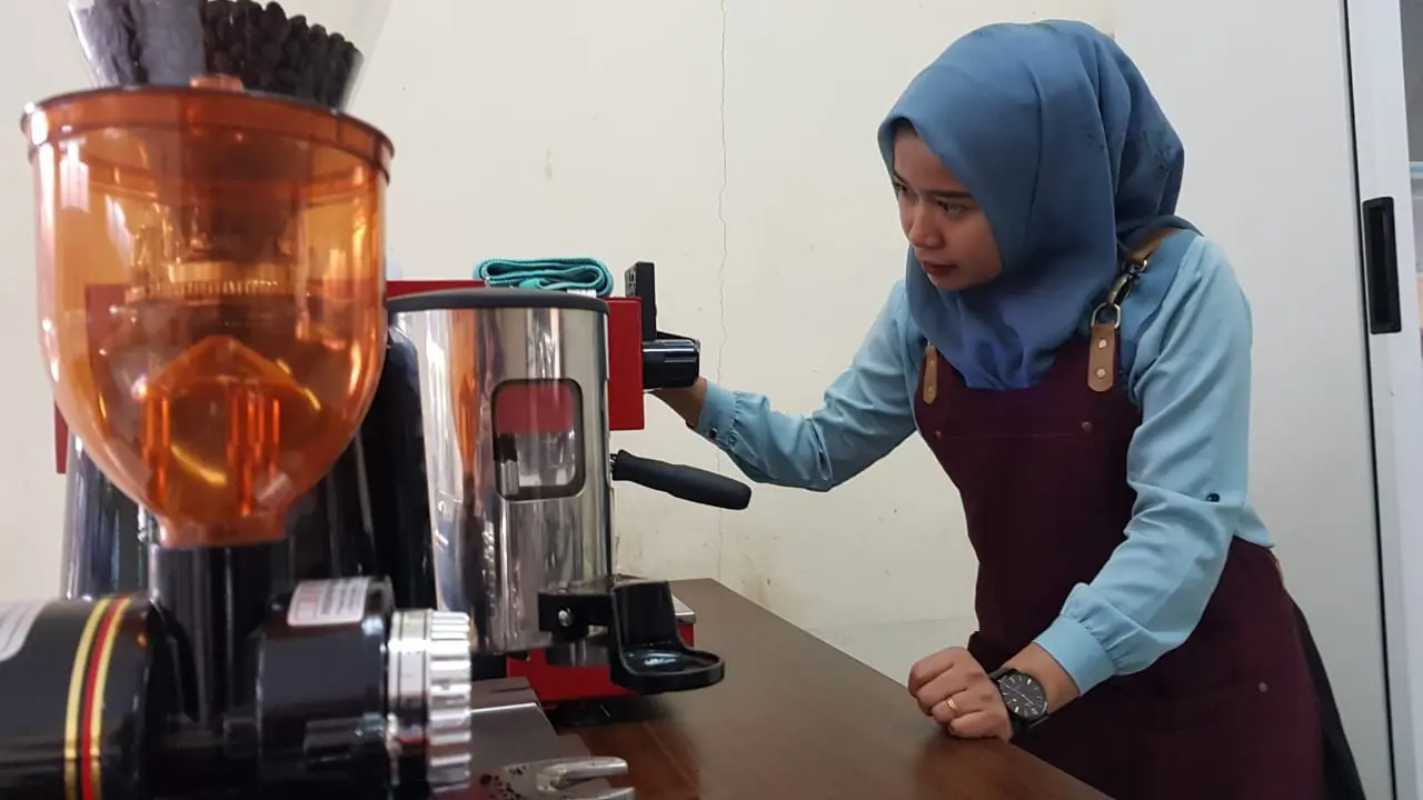 Pelatihan kopi saring