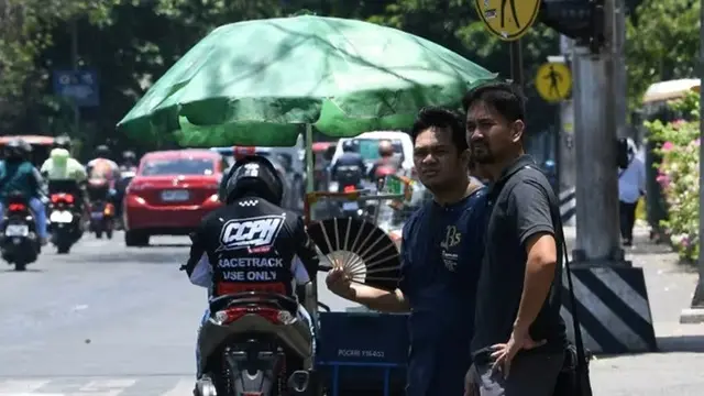 Suhu panas ekstrem menerjang Filipina.