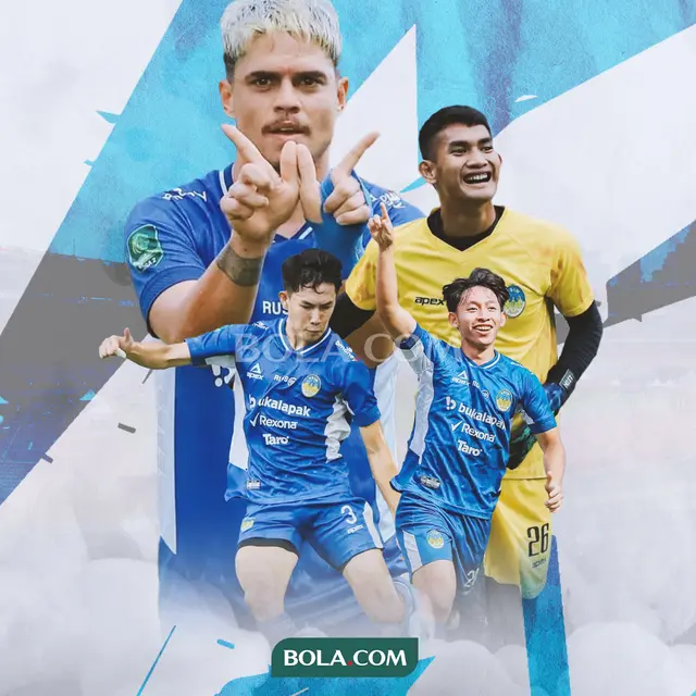 Ilustrasi - Pemain PSIM, Rafinha, Yusaku Yamadera, Arlyansyah Abdulmanan, Harlan Suardi