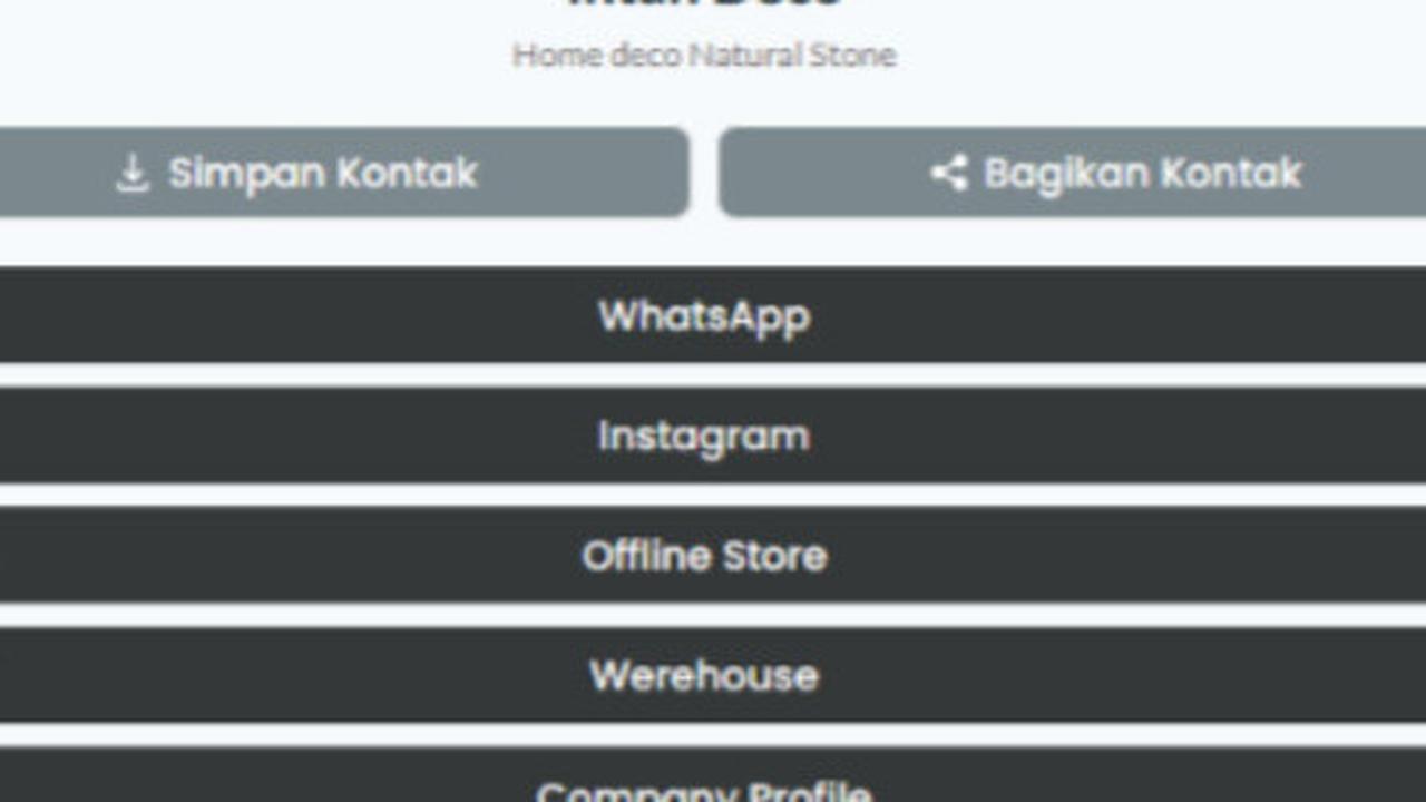 Instagram UMKM Intan Deco