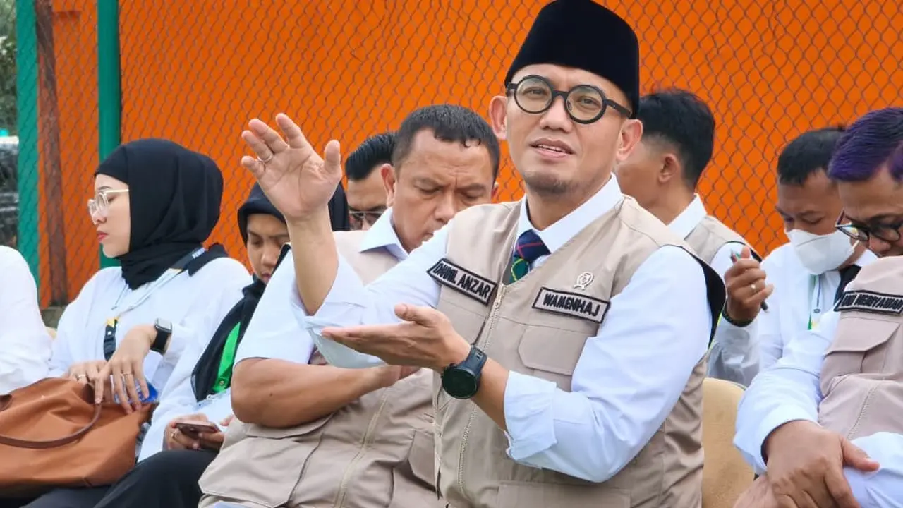Wakil Menteri Kementerian Haji dan Umrah (Wamenhaj) Dahnil Anzar Simanjuntak.