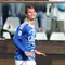 Pemain Como, Nico Paz, merayakan gol yang dicetaknya dalam pertandingan Serie A melawan Cremonese di Stadion Giuseppe Sinigaglia, Como, Italia, Sabtu, 27 September 2025. (Antonio Saia/LaPresse via AP)
