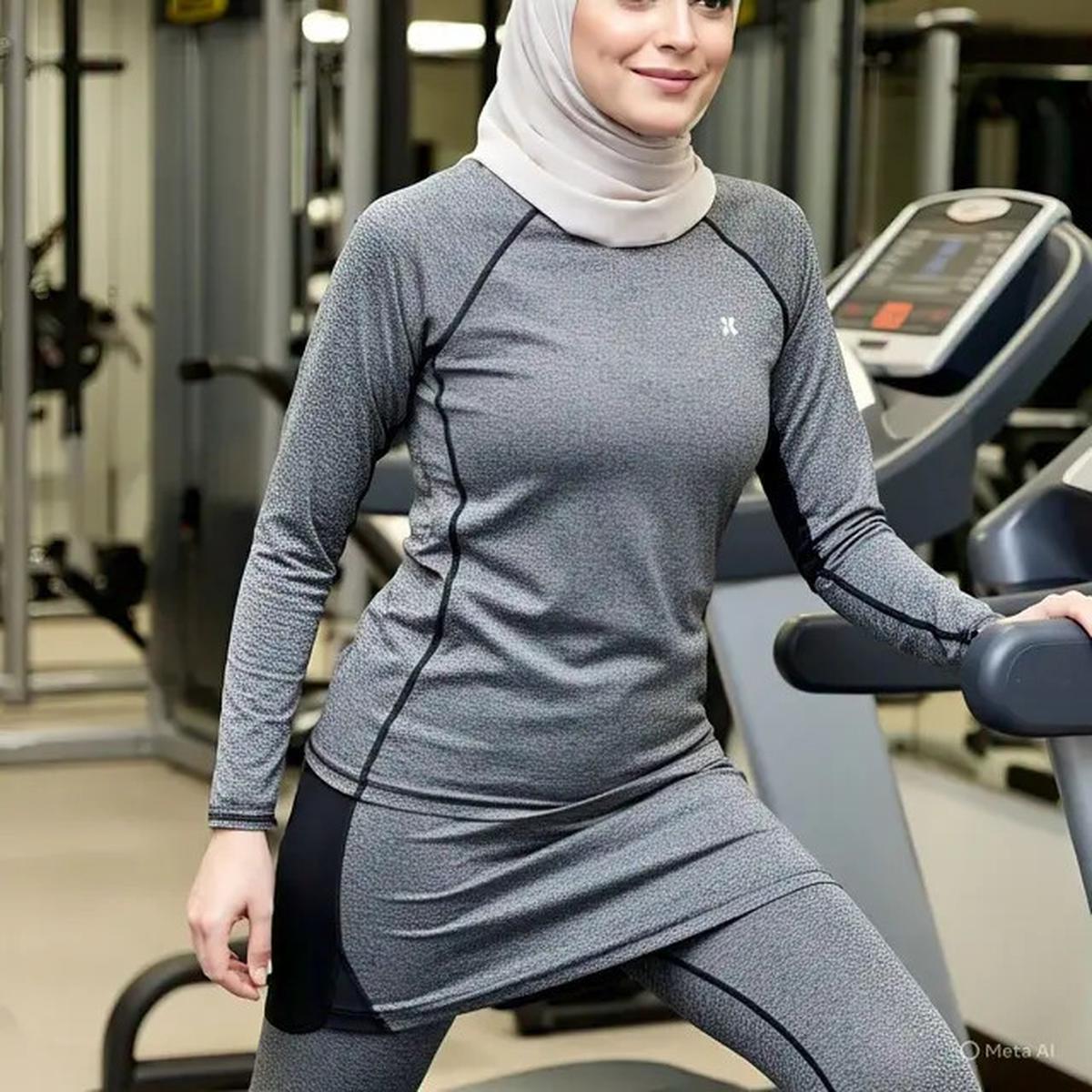 10 Gym Outfits Perempuan Hijab yang Elegan di 2025, Tampil Stylish Saat Olahraga