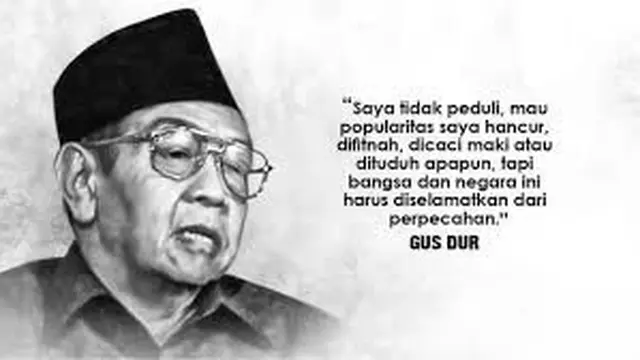 32 Kata-Kata Lucu Gusdur yang Penuh Makna