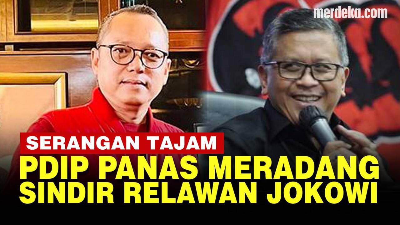 VIDEO: Fakta-Fakta Serangan PDIP ke Relawan Jokowi Sampai Bilang 'Dikerdilkan