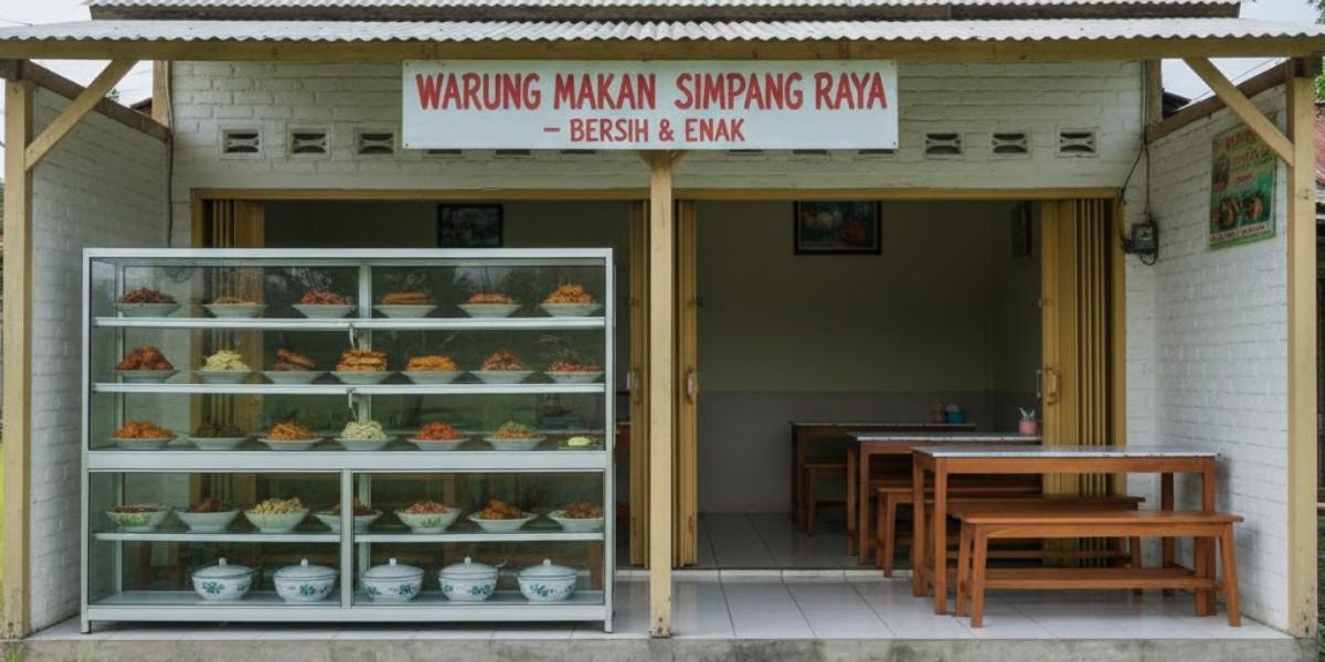 Ilustrasi Warung Nasi Padang