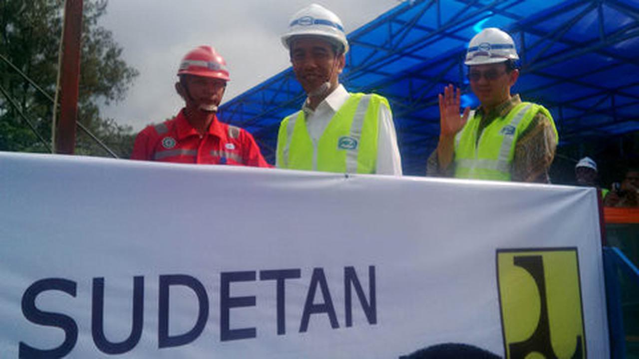 2 Tahun pengerjaan, proyek sodetan Ciliwung baru selesai setengah