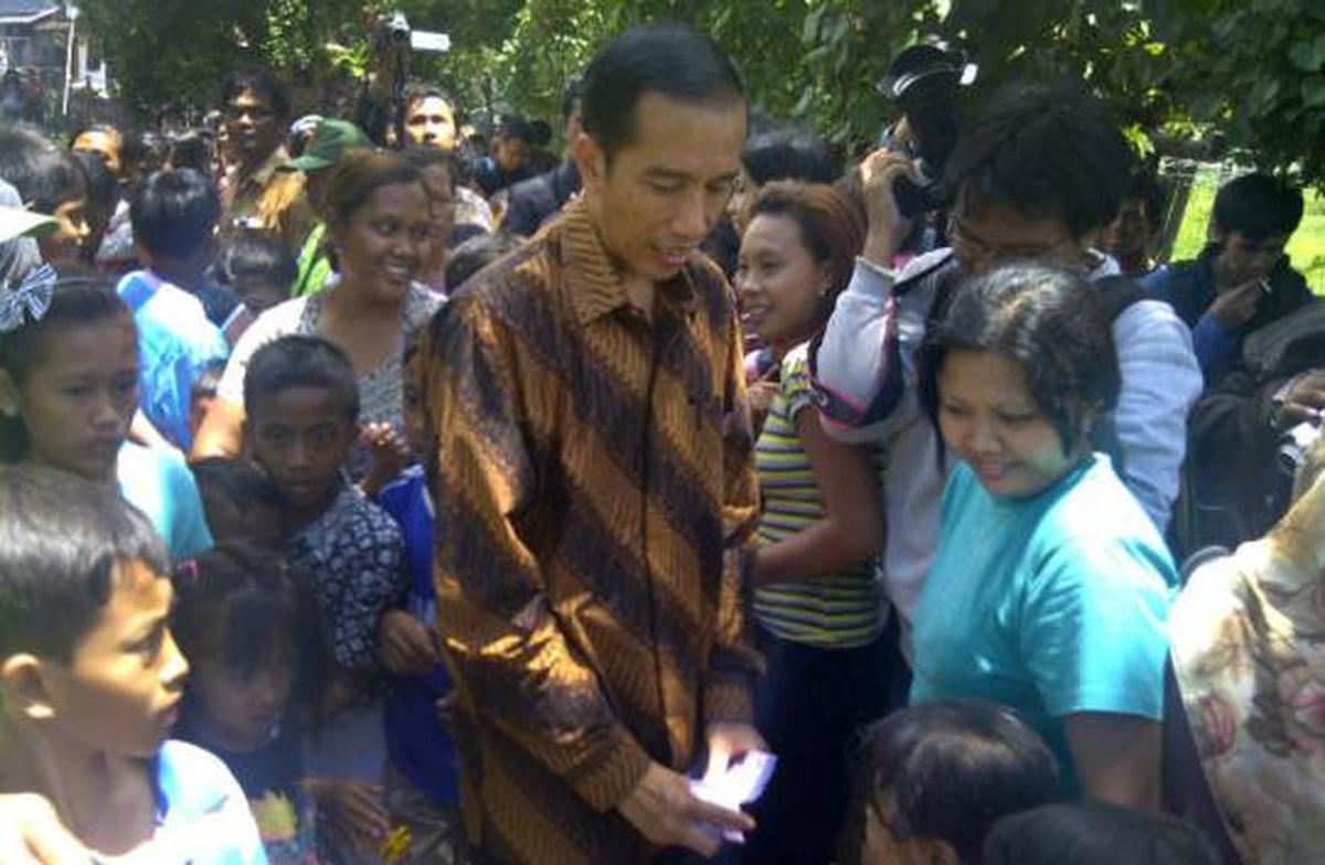Jokowi dan anak 'I Love Jakarta'