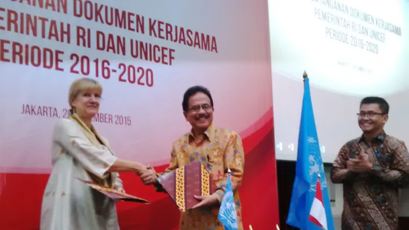 UNICEF Guyur US$ 146 Juta Bantu Anak-anak RI (Liputan6.com/Fiki Ariyanti)