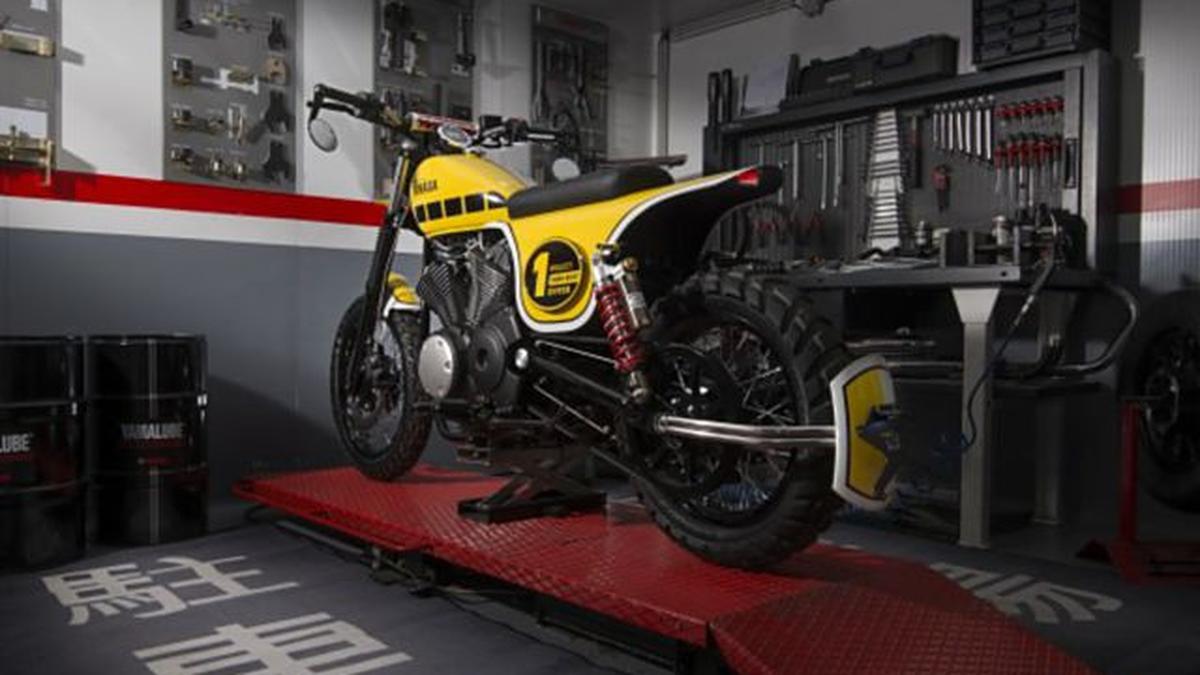 yamaha xv950 scrambler