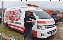 Anggota DPR Kaisar KKSP Dirikan Posko Bantuan di Lokasi Longsor Cilacap & Tinjau Langsung Korban