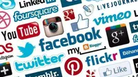 Beragam sosial media di dunia maya. (Liputan6.com)