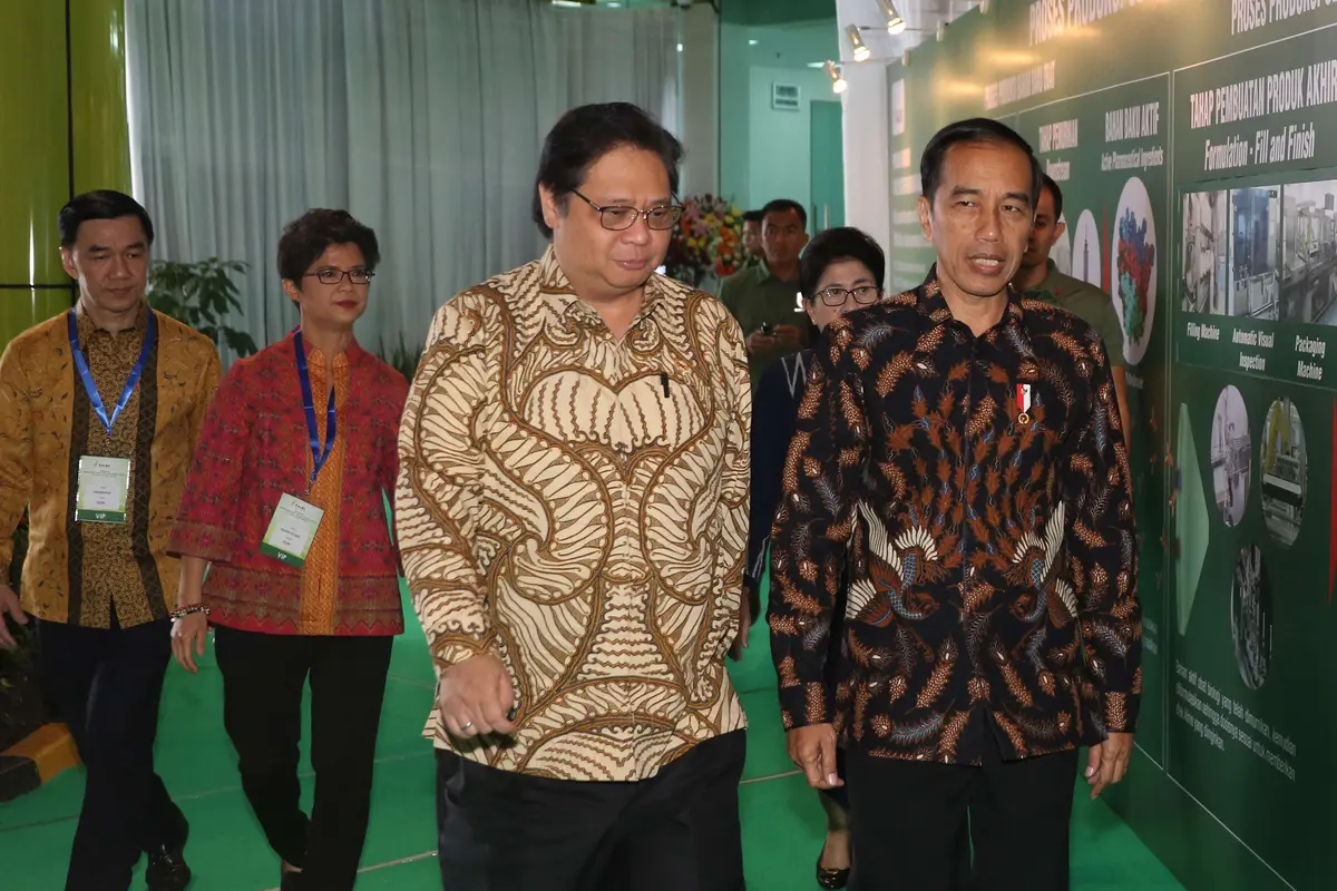Jokowi Resmikan Pabrik Obat