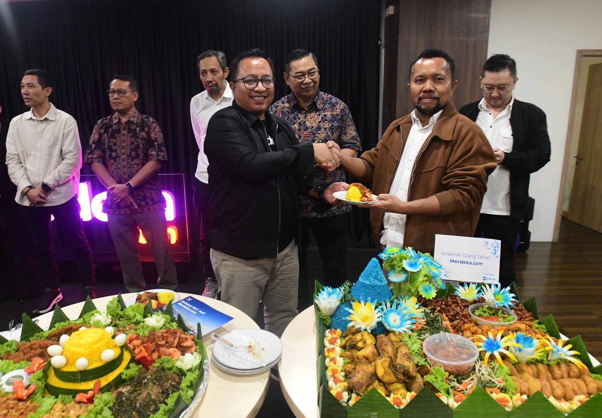 FOTO: Merdeka.com Rayakan 14 Tahun Perjalanan di Industri Media Digital