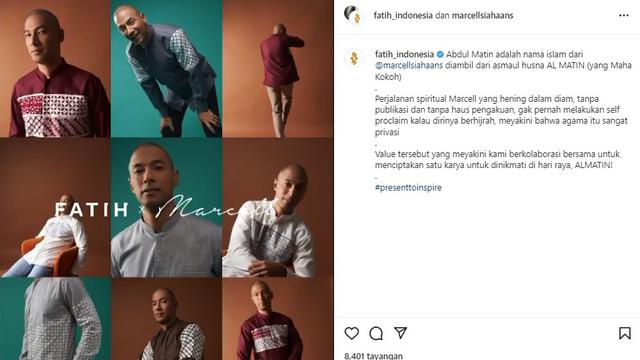 Marcell Siahaan (Foto: Instagram/@marcellsiahaans)