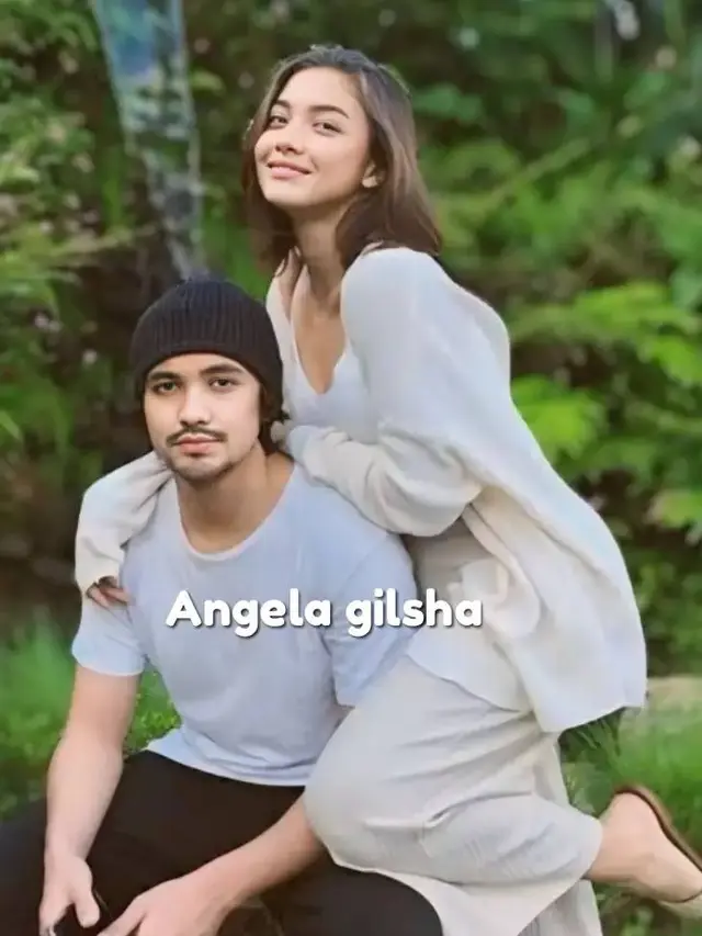 Potret Angela Gilsha bersama adiknya (Sumber: TikTok/@niff2005)