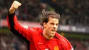 3. Ruud van Nistelrooy - Pemain bernomor punggung 10 ini merupakan salah satu striker haus gol dan paling mematikan pada masa nya. Selama lima musim berseragam Manchester United, ia membukukan total 150 gol dari 219 penampilan. (AFP/Paul Barker)