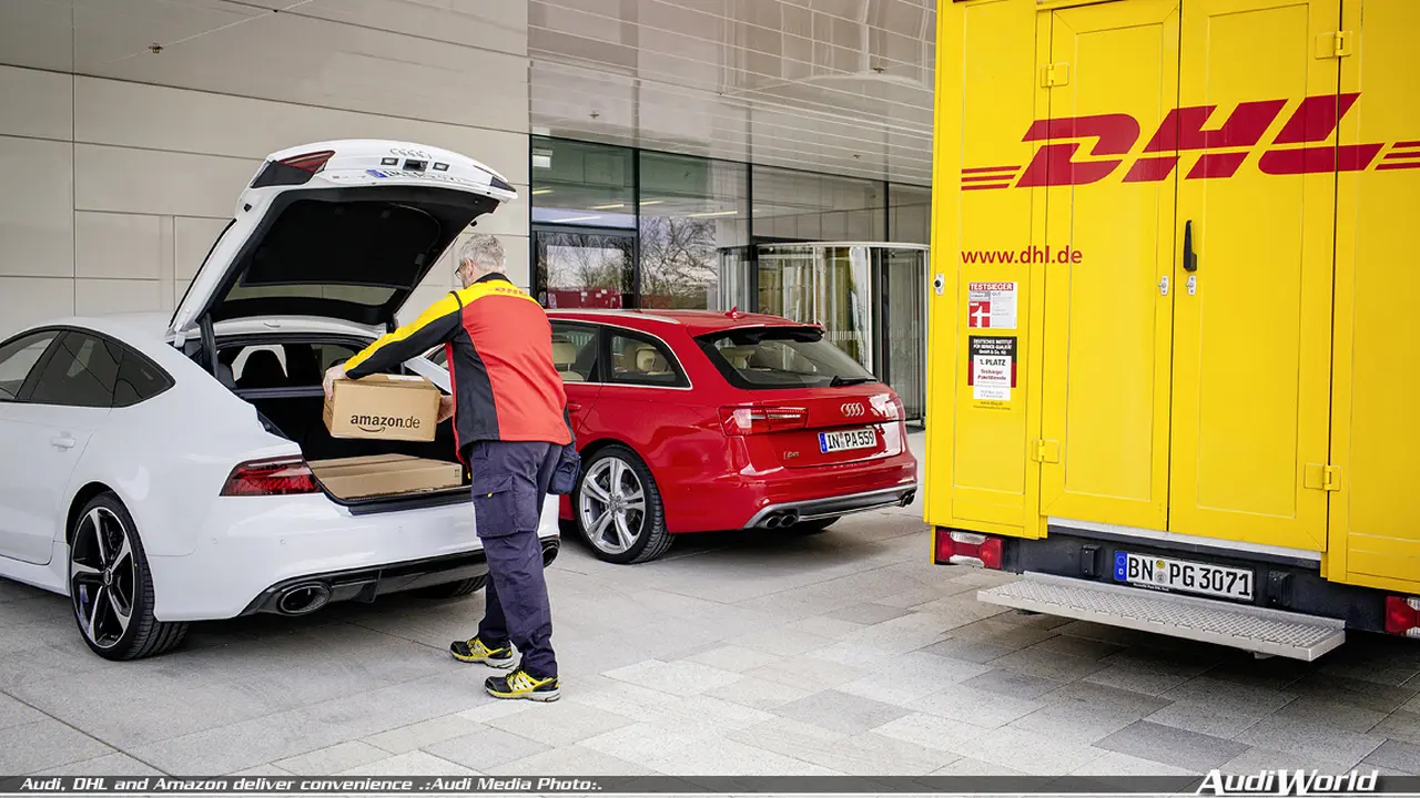 Audi Bekerja Sama dengan DHL Buat Layanan Antar Paket