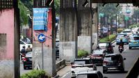 Gubernur Pramono Anung menyampaikan bahwa Pemerintah Provinsi (Pemprov) Daerah Khusus Jakarta akan menyelesaikan dan merapikan keberadaan tiang-tiang monorel yang mangkrak, mulai dari Jalan HR Rasuna Said di Jakarta Selatan hingga Jalan Asia Afrika di Jakarta Pusat. (Liputan6.com/Herman Zakharia)