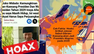 Deretan Hoaks Sasar Kaesang, Simak Faktanya