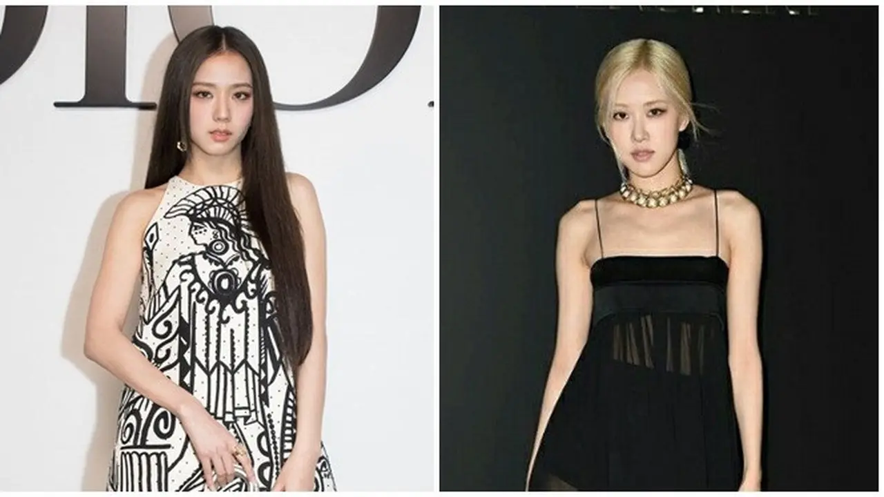 8 Pesona Jisoo dan Rose Blackpink di Paris Fashion Week 2022, Menawan