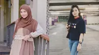 6 Potret Natural Pemeran Ustazah Aisyah di Sinetron Pesantren Rock n' Dut, Memesona (sumber: Instagram.com/badriyahafiff)