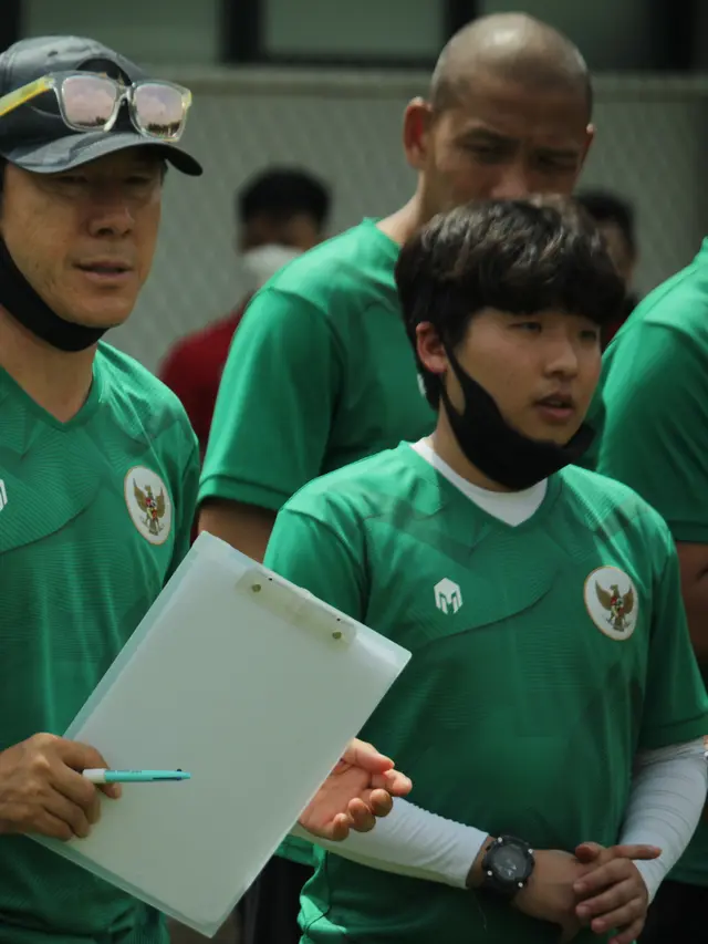 Pelatih Timnas Indonesia U-18, Shin Tae-yong.