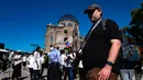 Joergen Watne Frydnes juga menekankan penghargaan tahun ini berfokus pada perlunya menegakkan sikap tabu terhadap nuklir. (Philip FONG/AFP)
