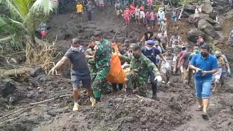 Korban banjir bandang Ngada NTT