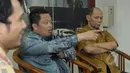 Wakil Ketua MPR Mahyudin (tengah) saat menjadi pembicara pada diskusi "Rupiah Terpuruk dan Dampaknya bagi Perekonomian Indonesia", Jakarta, Kamis (19/03/2015). (Liputan6.com/Andrian M Tunay)