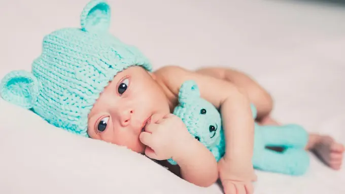 Ilustrasi bayi laki-laki