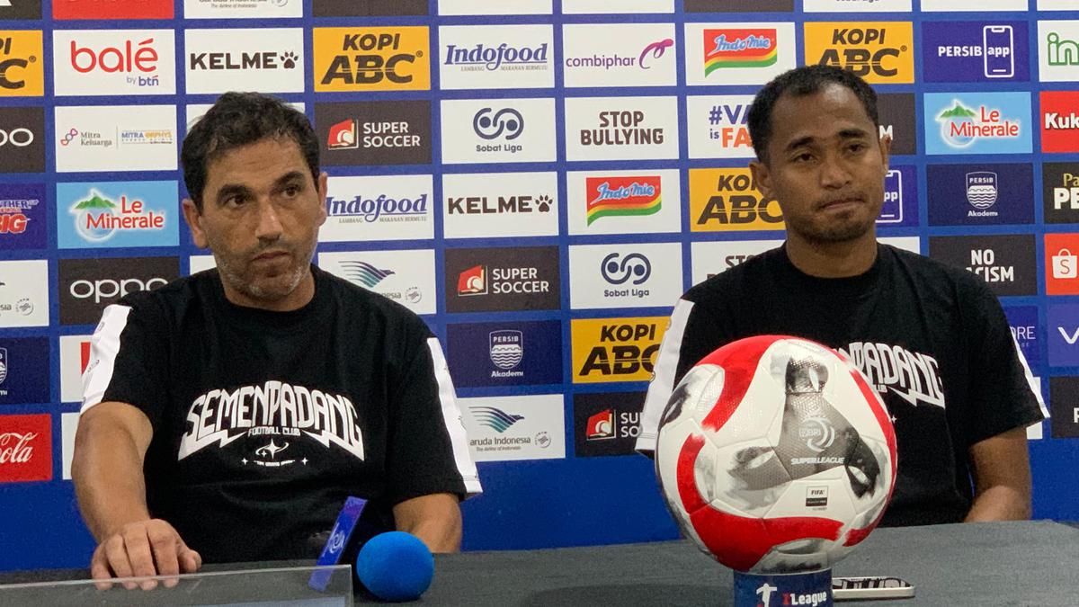 BRI Super League: Eduardo Almeida Pastikan Pemain Semen Padang Siap Tampil Maksimal Melawan Persib