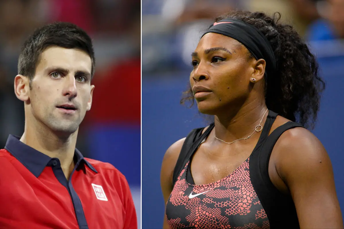 Novak Djokovic dan Serena Williams