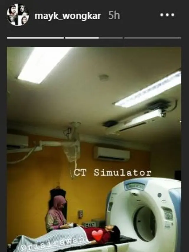 Ria Irawan (Foto: Instagram/@mayk_wongkar)