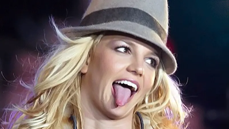 Wajah Kocak Britney Spears