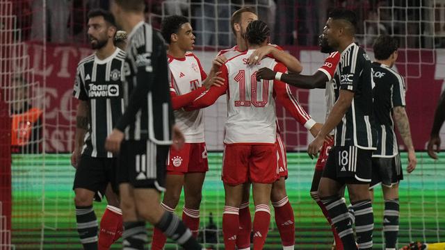 Bayern Munchen vs Manchester United, Liga Champions