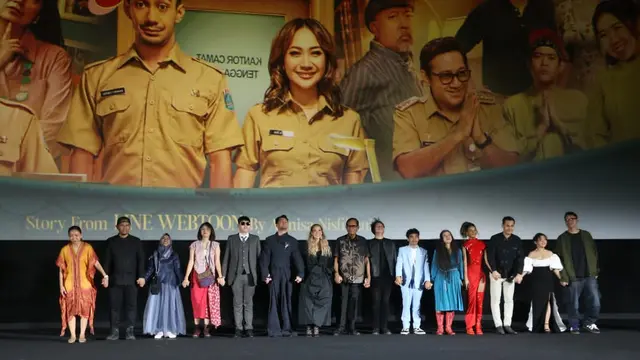 BCL dan Reza Rahadian di gala premier film Pasutri Gaje (Dok. Falcon Pictures)
